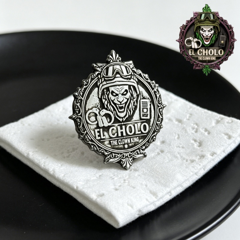 Men Accessories Brooch - Broche con Logotipo de Payaso Personalizado,