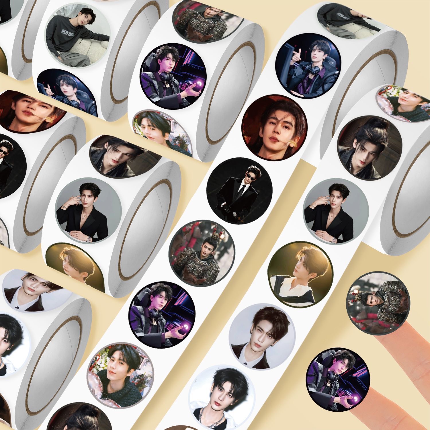 Men Accessories Look - 2000 nuevas pegatinas de cosplay de