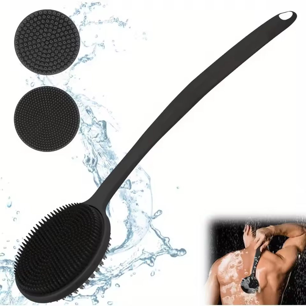 Men'S Accessories Types - Cepillo limpiador de espalda de silicona