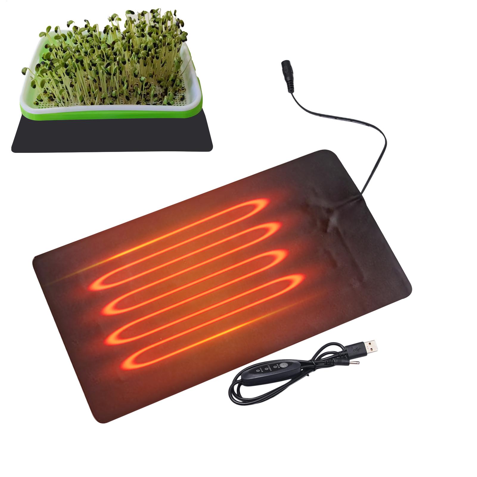 Men'S Accessories Tray - Alfombrilla Calefactora para Plantas con 3