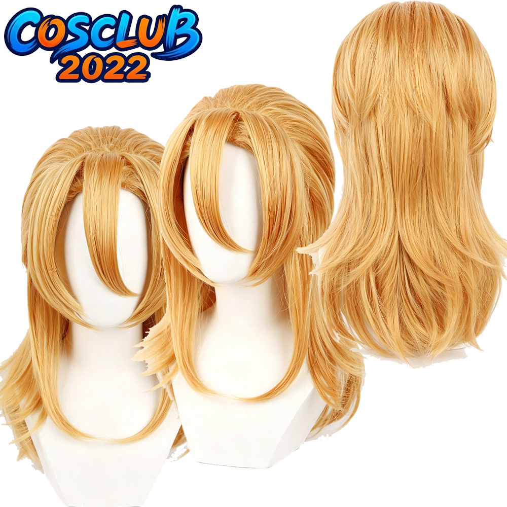 Men Accessories For Party - Pelucas Diego Brando, Peluca de Cosplay