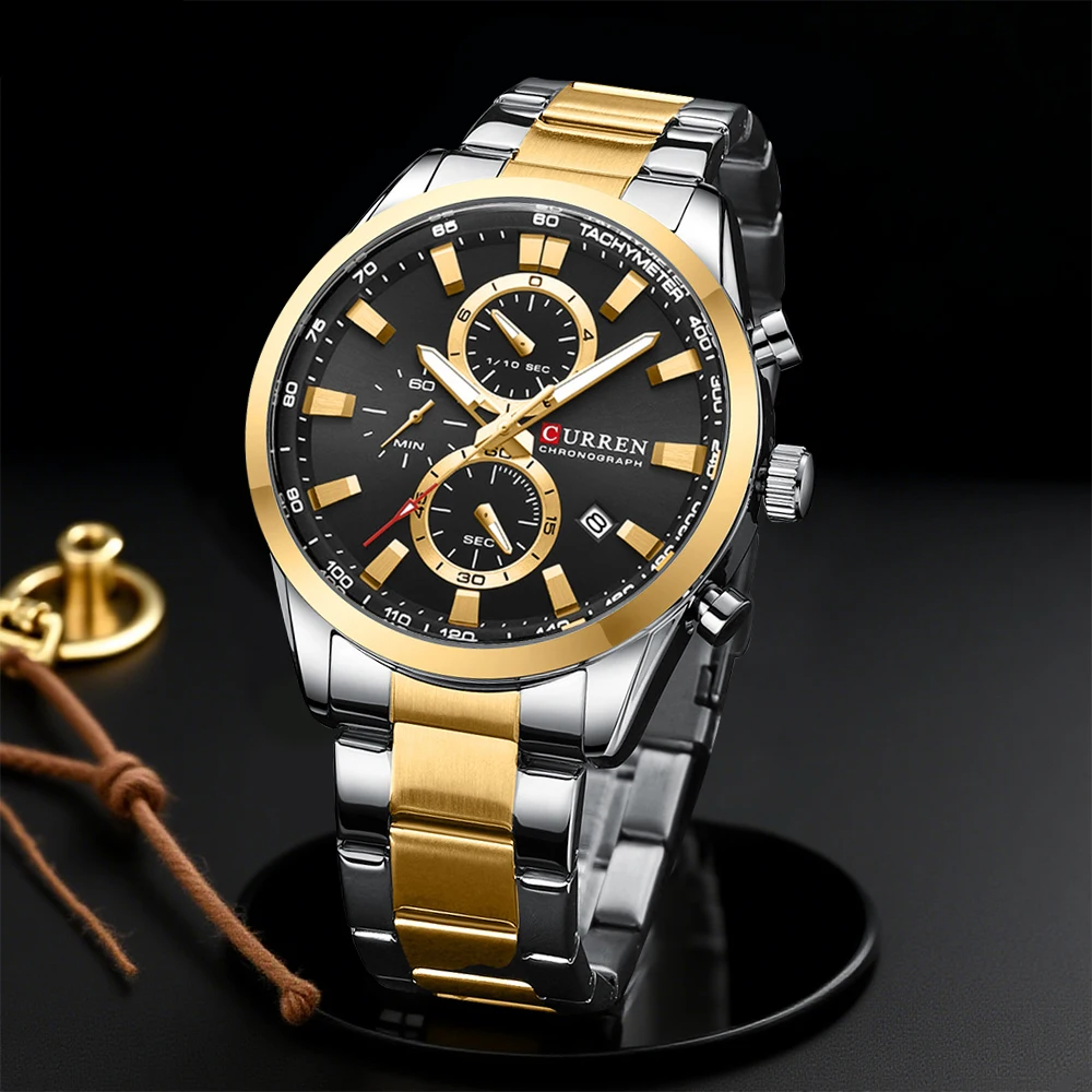 Young Men'S Accessories - CURREN Casual cuarzo cronógrafo relojes deportivos