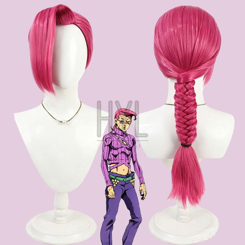 Men Accessories Look - Peluca de Cosplay de Anime JOJO