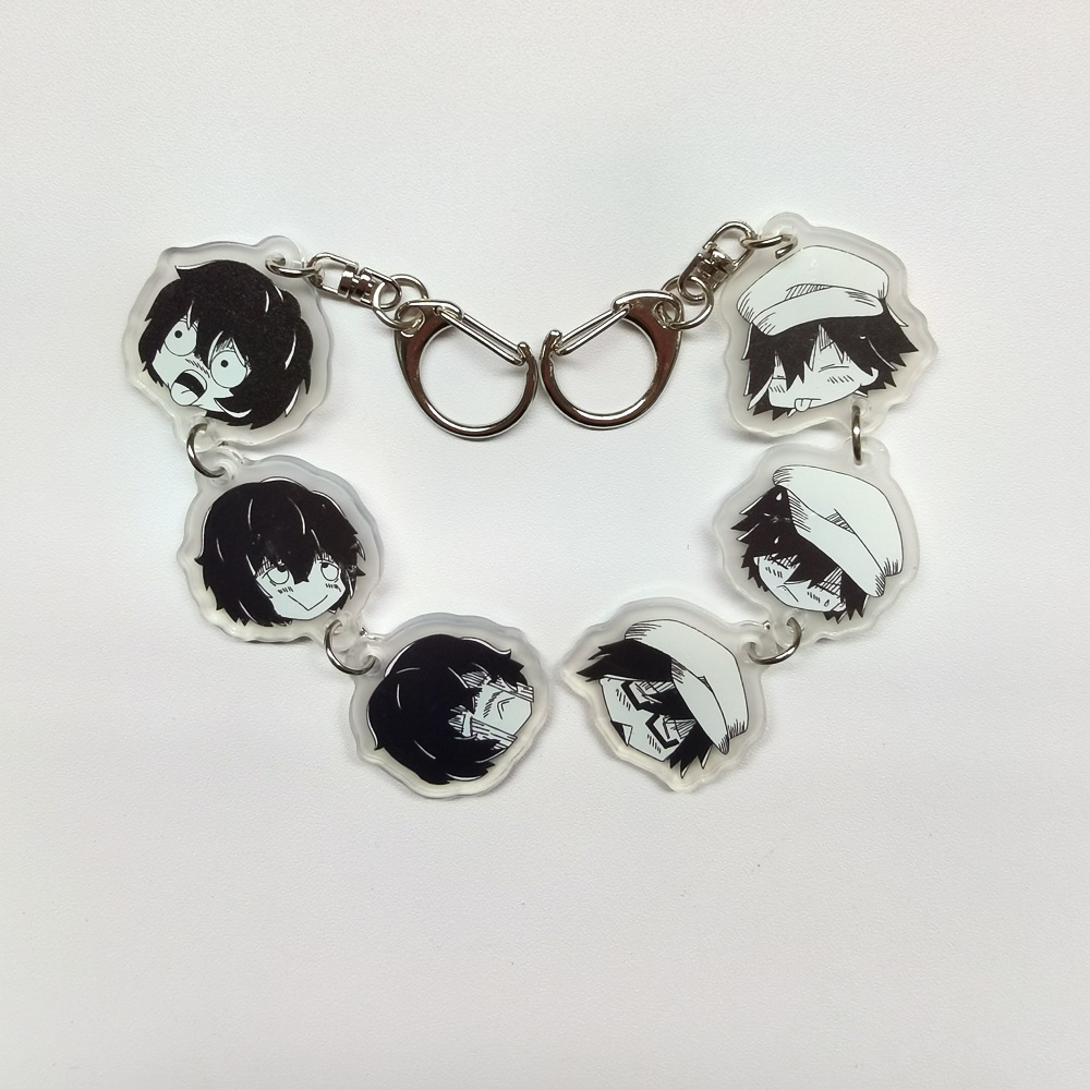 Men'S Accessories Tray - Llavero de anime con diseño de