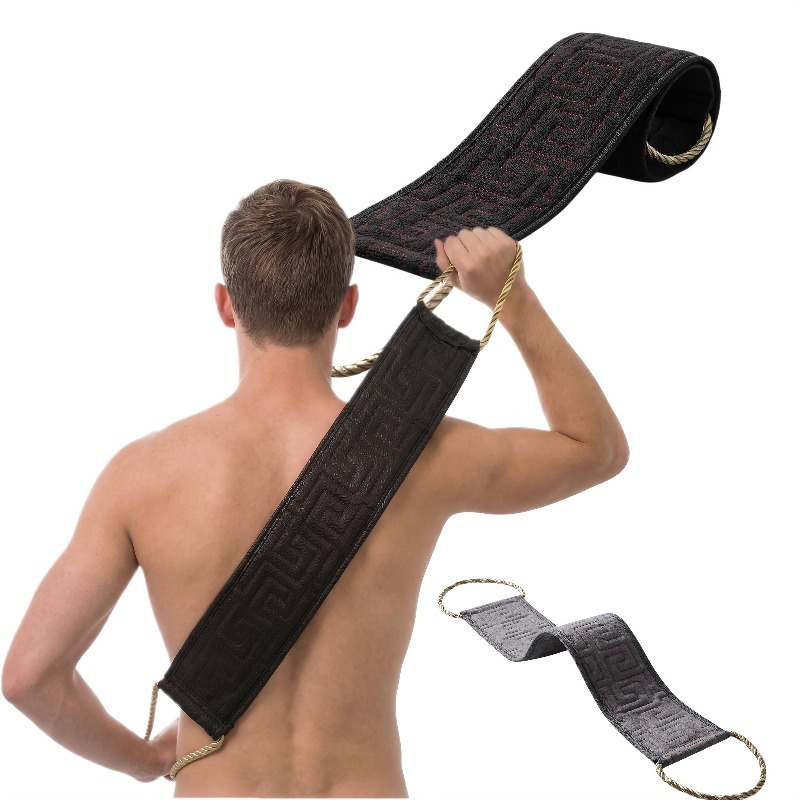 Men'S Accessories Types - Cepillo Exfoliante para Espalda Larga, Toalla
