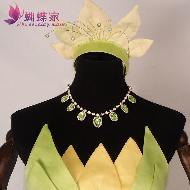 Disfraz de princesa Tiana, dis - Men Accessories For Party reseña y precio