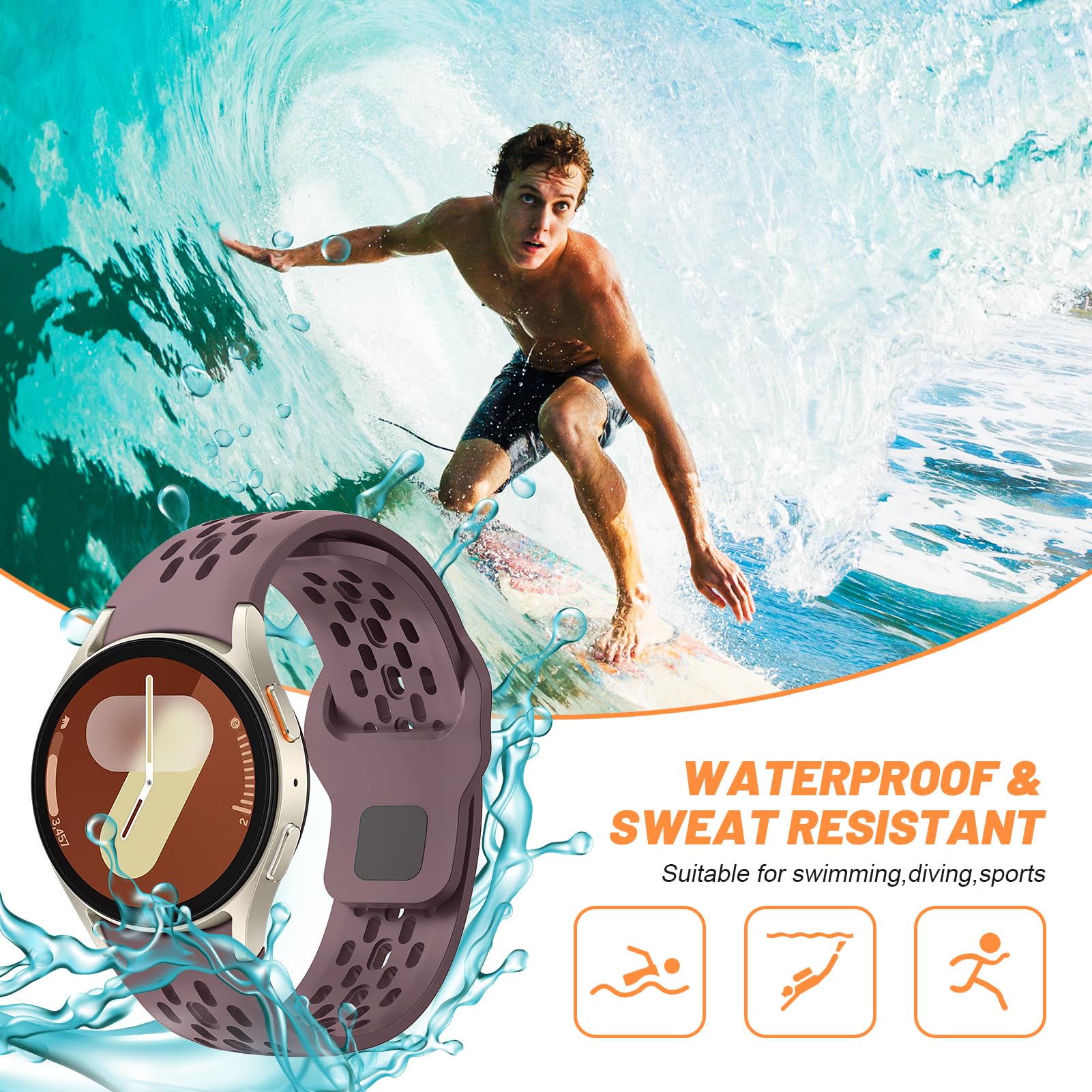 Correa para Samsung Galaxy Wat - Men Accessories Website reseña y precio