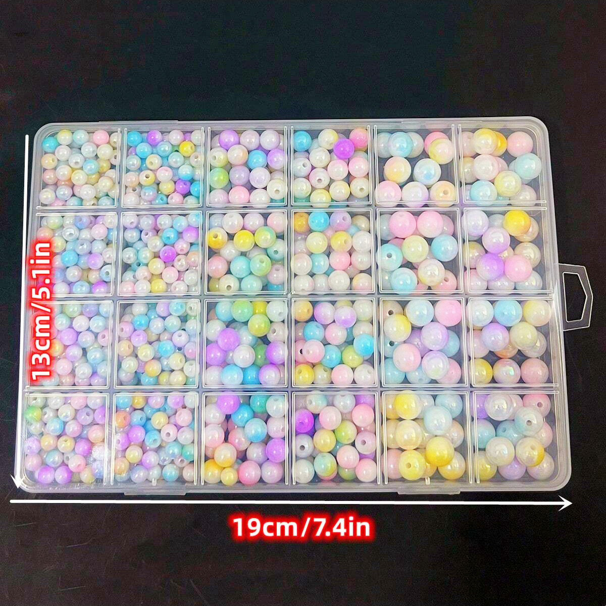 Caja de 800 piezas/24 comparti - Bead Bracelet Men reseña y precio