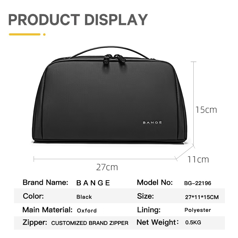 Bolsa de aseo de viaje BANGE,  - Men'S Accessories Types reseña y precio