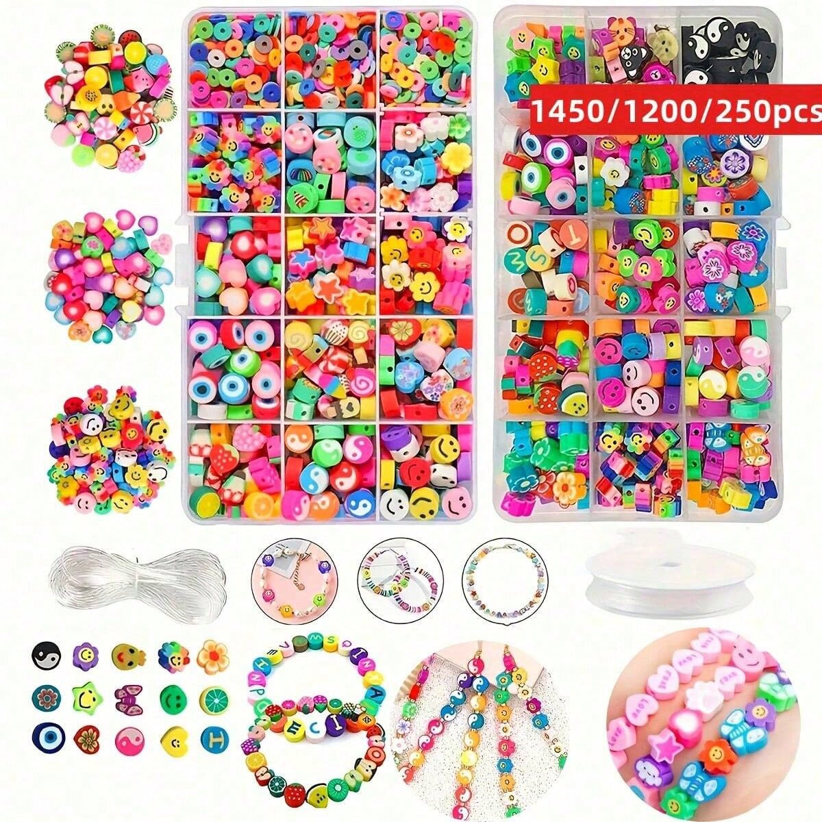 Juego de 1450/1200/250 Piezas  - Bead Bracelet Men reseña y precio