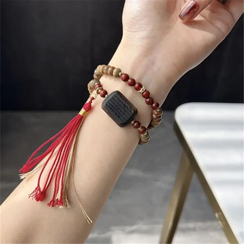 Pulsera de Dos Círculos con Cu - Bead Bracelet Men reseña y precio