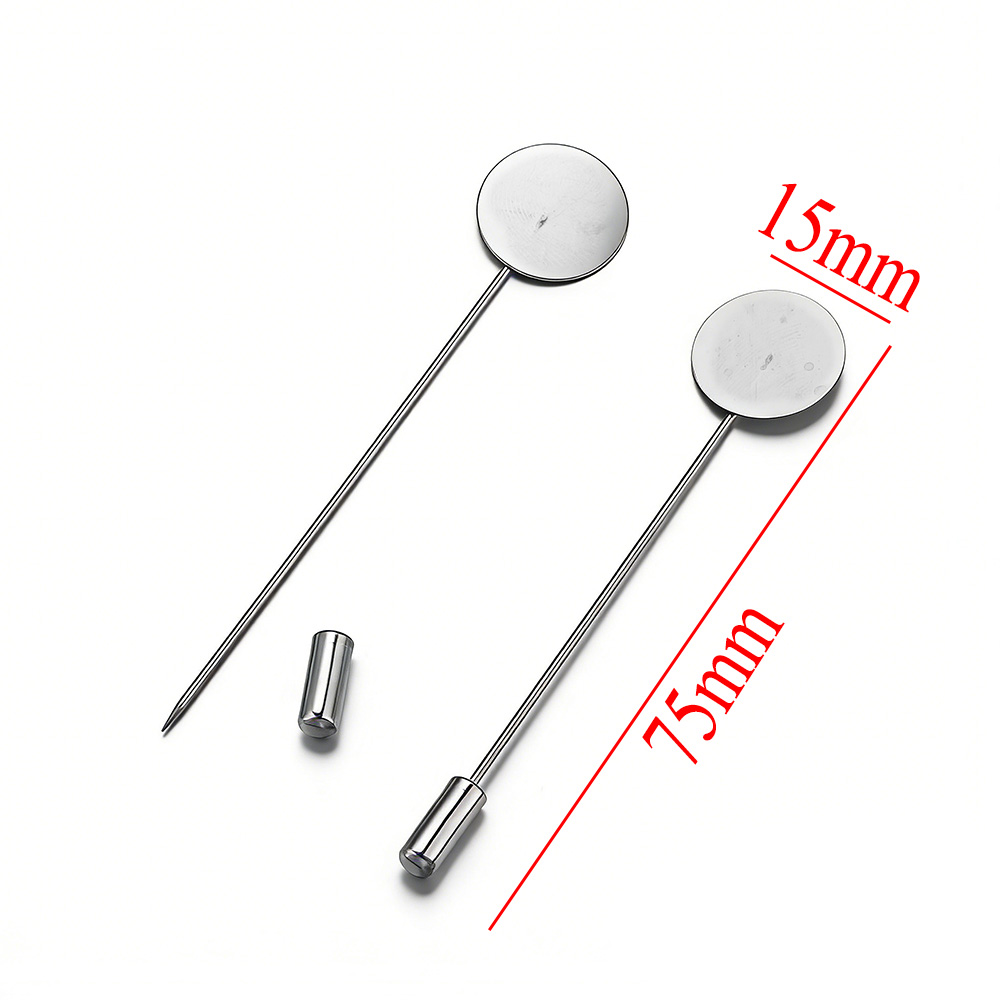 10 Broches Largos de Acero Ino - Men'S Accessories Tray reseña y precio