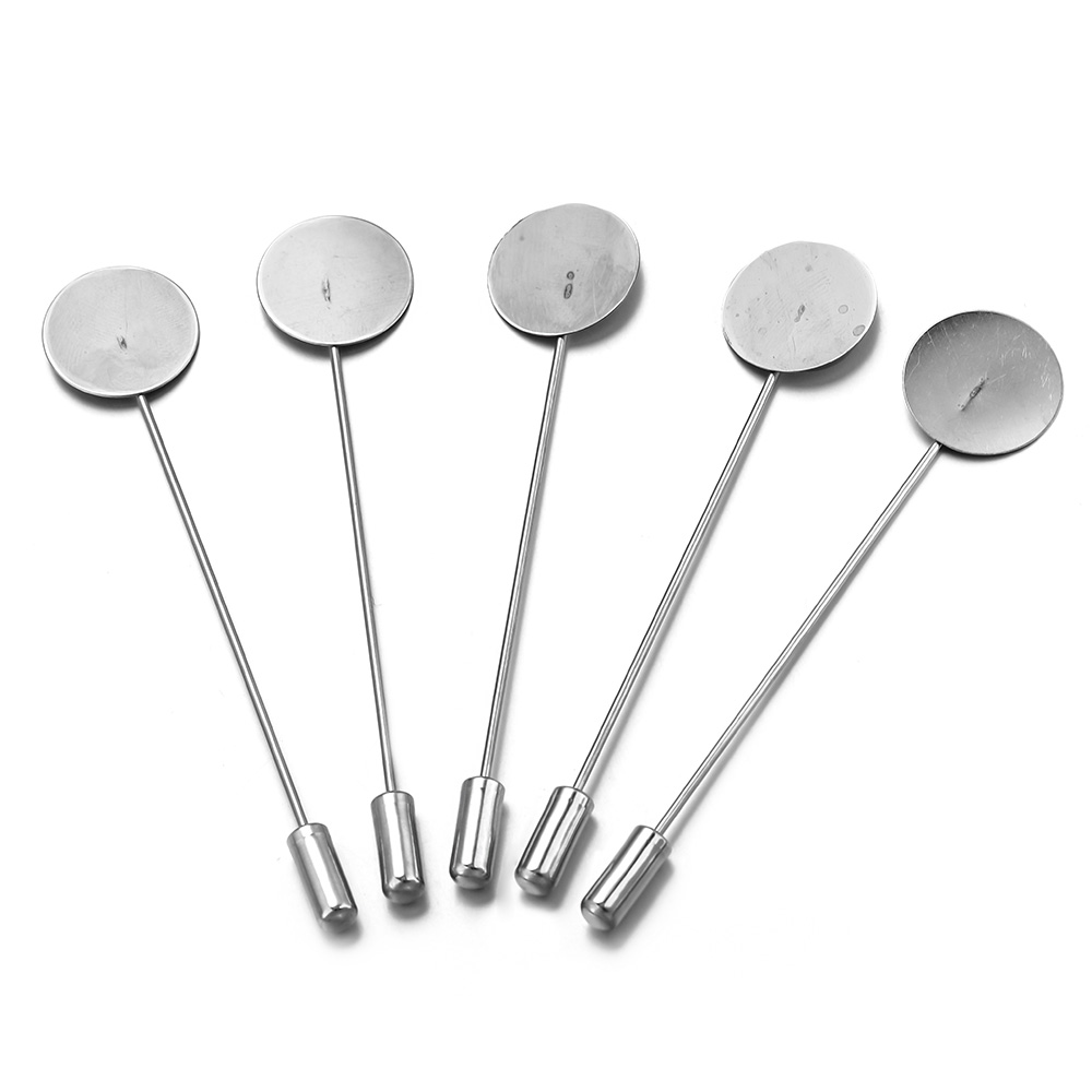 10 Broches Largos de Acero Ino - Men'S Accessories Tray reseña y precio