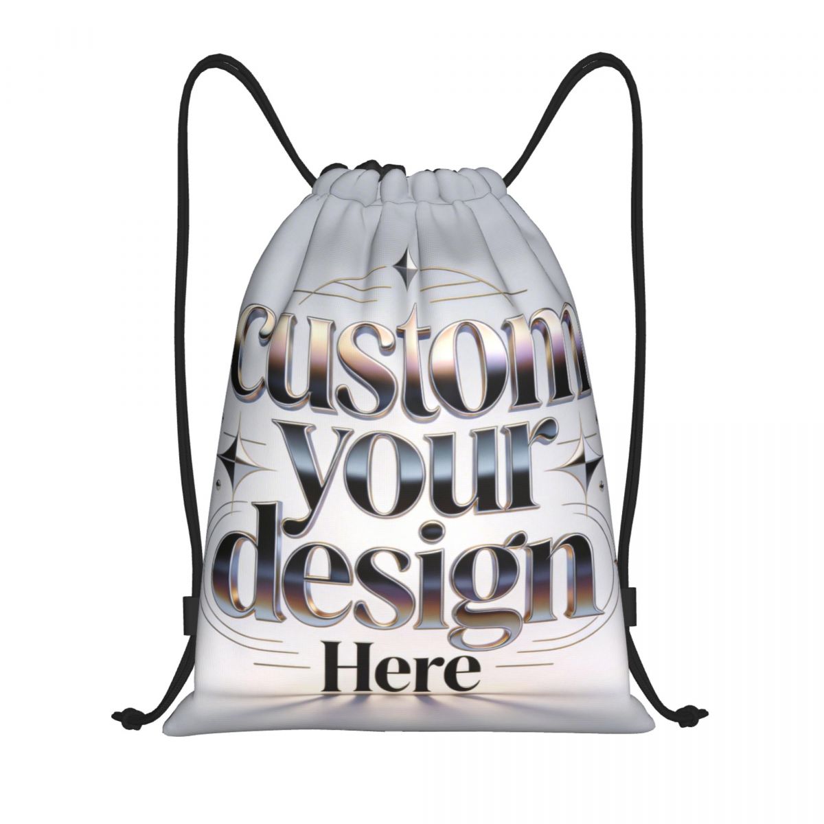 Mochilas con cordón y logotipo - Men Accessories Shop reseña y precio