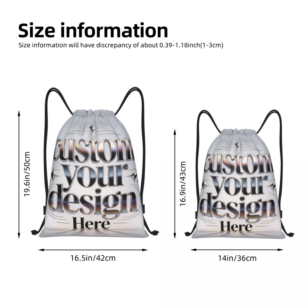 Mochilas con cordón y logotipo - Men Accessories Shop reseña y precio