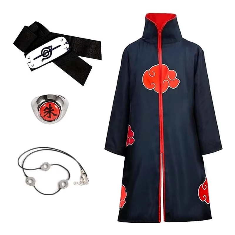 Disfraz de Akatsuki de Anime p - Young Men'S Accessories reseña y precio